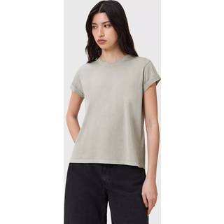 All Saints AllSaints Grey 100% Cotton Anna T-Shirt