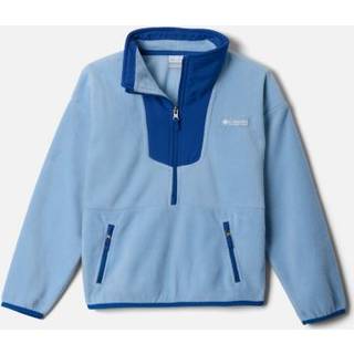 Columbia Sequoia Grove Half Zip Fleece Kids Half-Zip Fleecepullover - M - ripple blue/mountain blue