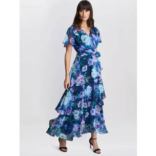 Gina Bacconi Gina Bacconi Lilla Elizabeth Lagdelt Maxikjole - 46