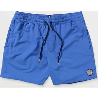 Volcom Lido Solid Trunk 16 Boardshorts - S - ultramarine