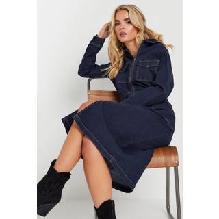PixieGirl Petite Denimkjole med Pocket og DenimEU 38 Petite (UK 10 P)