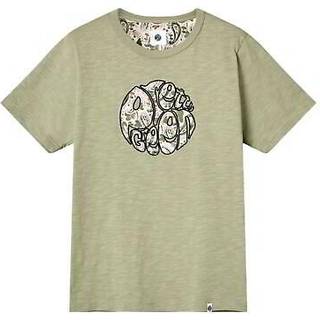 Pretty Green Aquarelle Paisley T Shirt Green