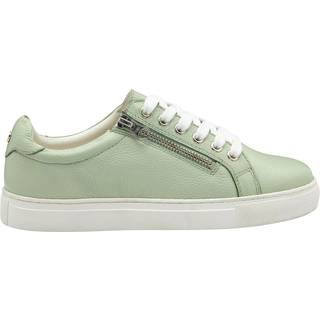 Ravel Ravel Green Leather Lace-Up Trainers
