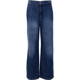 BCNETTIE box jeans - Dark Blue Wash