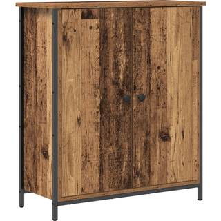 Skab Gammelt Træ 70x30x80 cm Engineeret træ og stål