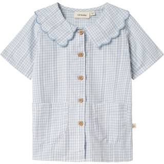Lil Atelier Hazelle Loose Shirt -Zen Blue