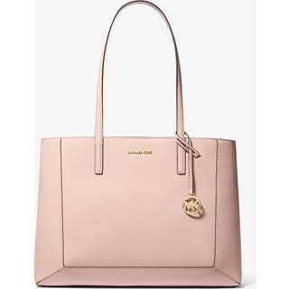 MK Sallie Large Saffiano Leather Tote Bag - Pink - Michael Kors - ONE SIZE