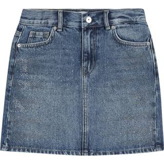 Kogstella Denim-nederdel