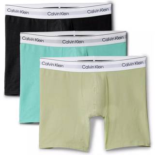 3 Pack Boxer Briefs - Icon Cotton Stretch - Multi - M
