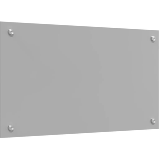 Køkken bagvæg Lysegrå 70 x 40 x 0,6 cm hærdet glas