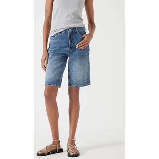 Hush Hush Boyfriend Lange Denim 100% Bomuldsshorts - EU 40 (UK 12)