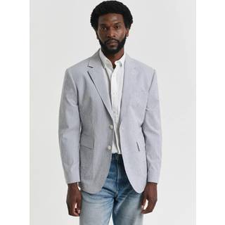 GANT Herre Slim fit seersucker jakkesæt-jakke (54)