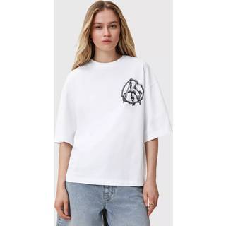 Allsaints Anatomica Amelie 100% økologisk bomuld T-shirtlarge