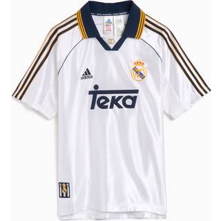 Real Madrid 99/00 hjemmebanetrøje - White - XS