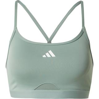 adidas Women's Aeroimpact Light Support Bra Sports-bh Damer størrelse XL farve olivengrøn