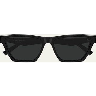 SAINT LAURENT Kvinde SL M103 005 Solbriller Acetat Sort Sort Cat Eye