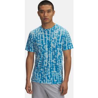 Under Armour Launch All Over Print T-Shirt, Blue - XXL