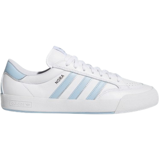 Nora sko - Cloud White / Clear Sky / Silver Metallic - 46