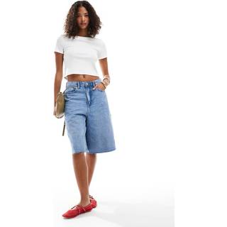 Pctasha Mw Baggy Denimshorts