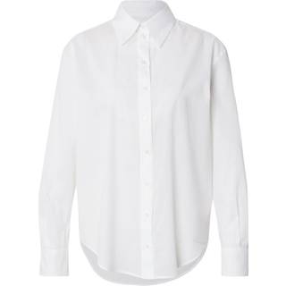 Tailored skjorte i bomuldsvoile
