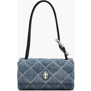 The Mini Dual Skuldertaske, Light Wash Indigo