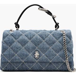 The Dual Chain Skuldertaske, Light Wash Indigo