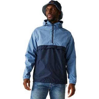 Regatta Regatta Blue Mens Tayan Over The Head Waterproof Jacket