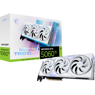 MSI GeForce RTX 5060 Ti 16G Gaming Trio OC White