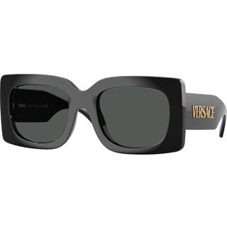 Versace Kvinde VE4496U GB1/87 Solbriller Injiceret Sort Grå Firkantet Normal