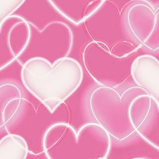 Arthouse Wallpaper Neon Heart Wall 100222AH