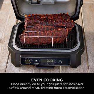 Ninja Woodfire XL elektrisk BBQ rib rack