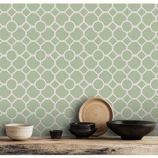 Royal Horticultural Society Wallpaper Lattice Fretwork 100315OL