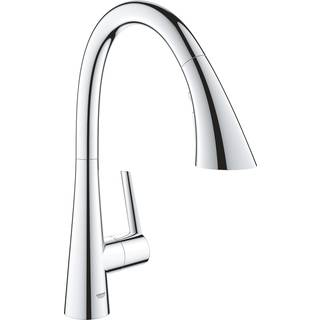 Grohe Zedra etgreb køkken C-tud bruser Triple chrome