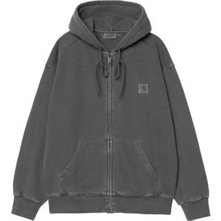 Jakke Carhartt WIP Hooded Nelson Jacket UNISEX Graphite Garment Dyed M - Graphite Garment Dyed - M