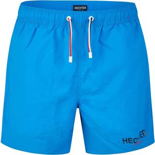HECHTER PARIS Herren Badeshorts blau unifarben