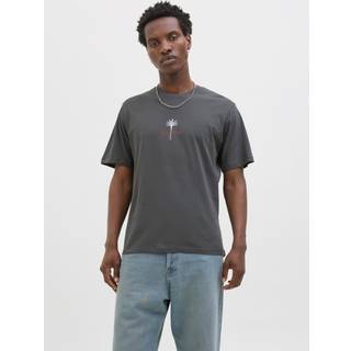 Back Printet O-hals T-shirt