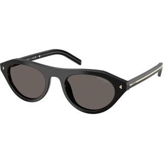 Prada Kvinde PR B15S 16K731 Solbriller Acetat Sort Grå Geometrisk Normal