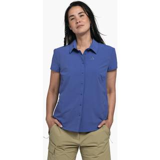 Schöffel Women's Blouse Style Dooser Bluse Damer størrelse 46 farve blå