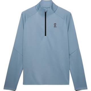 On Climate Shirt Str. L Blå Unisex - Let og åndbar løbetrøje til alle vejrforhold