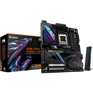 GIGABYTE X870E AORUS XTREME AI TOP Bundkort - AMD X870E - AMD AM5 socket - DDR5 RAM - Extended ATX