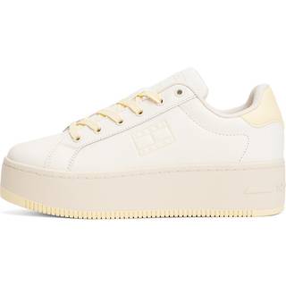 Leather Platform Trainers