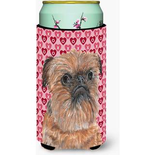 Bruxelles Griffon Valentine's Love Tall Boy Beverage Isulator Beverage Isulator Hugger