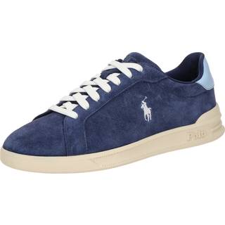 Polo Ralph Lauren Polo Ralph Lauren Blue Heritage Court Suede Trainers