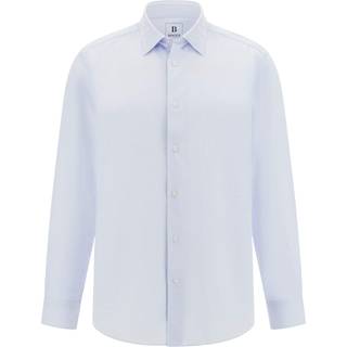 BOGGI MILANO Herren Hemd blau