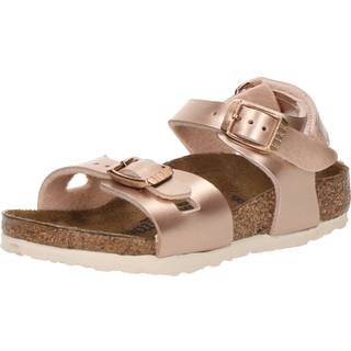 Birkenstock Kids' Rio As Kids BF Electric Metallic Copper, 29