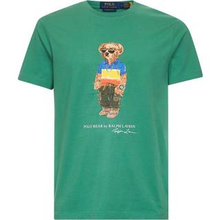 Ralph Lauren Slim Fit Polo Bear T Shirt Green
