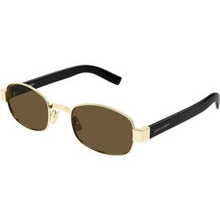 Saint Laurent SL 706 001 53 Solbriller Mænd Guld - Gold - 53mm