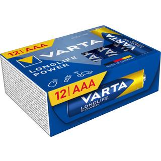Varta Longlife Power Micro AAA 12s