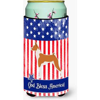 """"Carolines Treasures USA Patriotic Basenji Tall Boy Drik Insulator Hugger Multicolor""""