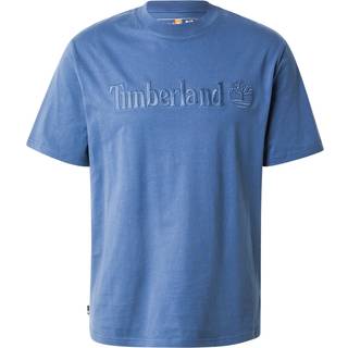 Timberland Tonal Logo T Shirt Navy